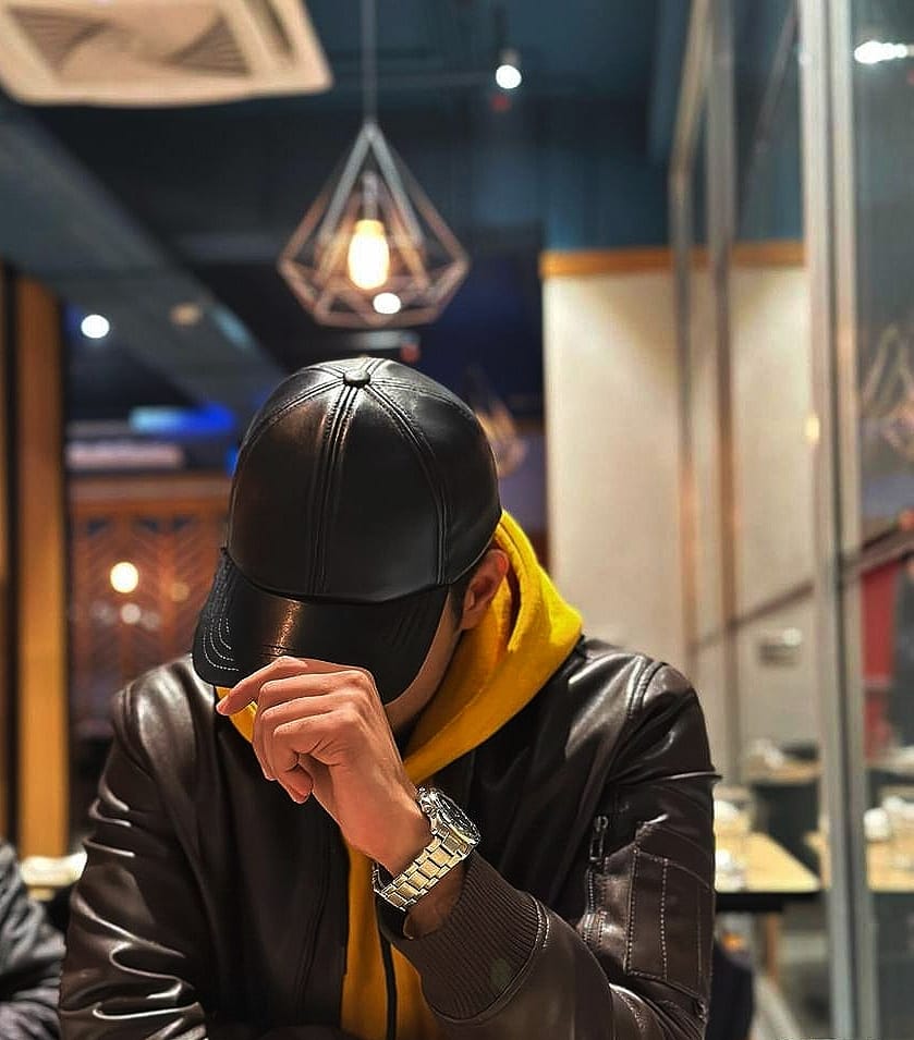 Leather Cap
